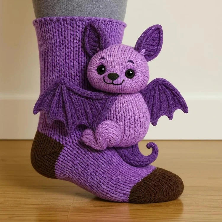 Animal Soft Cotton Socks (One Size Fits All)