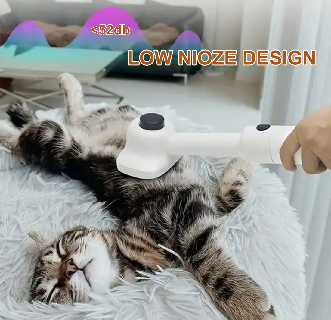 Pet Hair Trimmer Clippers | Efficient Grooming Tool | Easy to Clean Vacuum