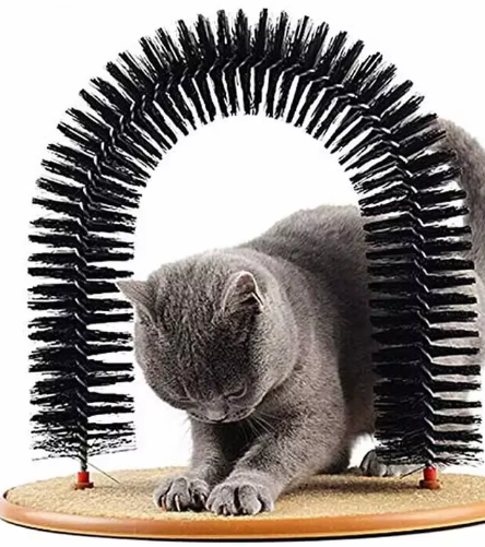 Cat Self Grooming Arch | Reduces Shedding | Promotes Healthy Coat