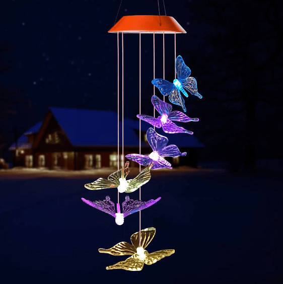 Solar Powered Butterfly Lights