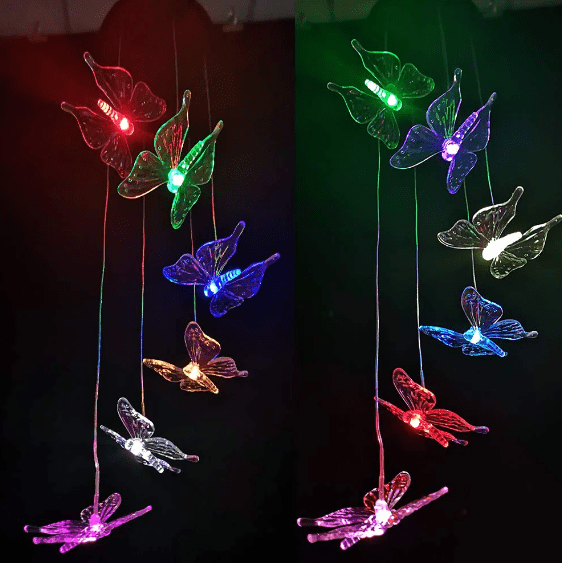 Solar Powered Butterfly Lights