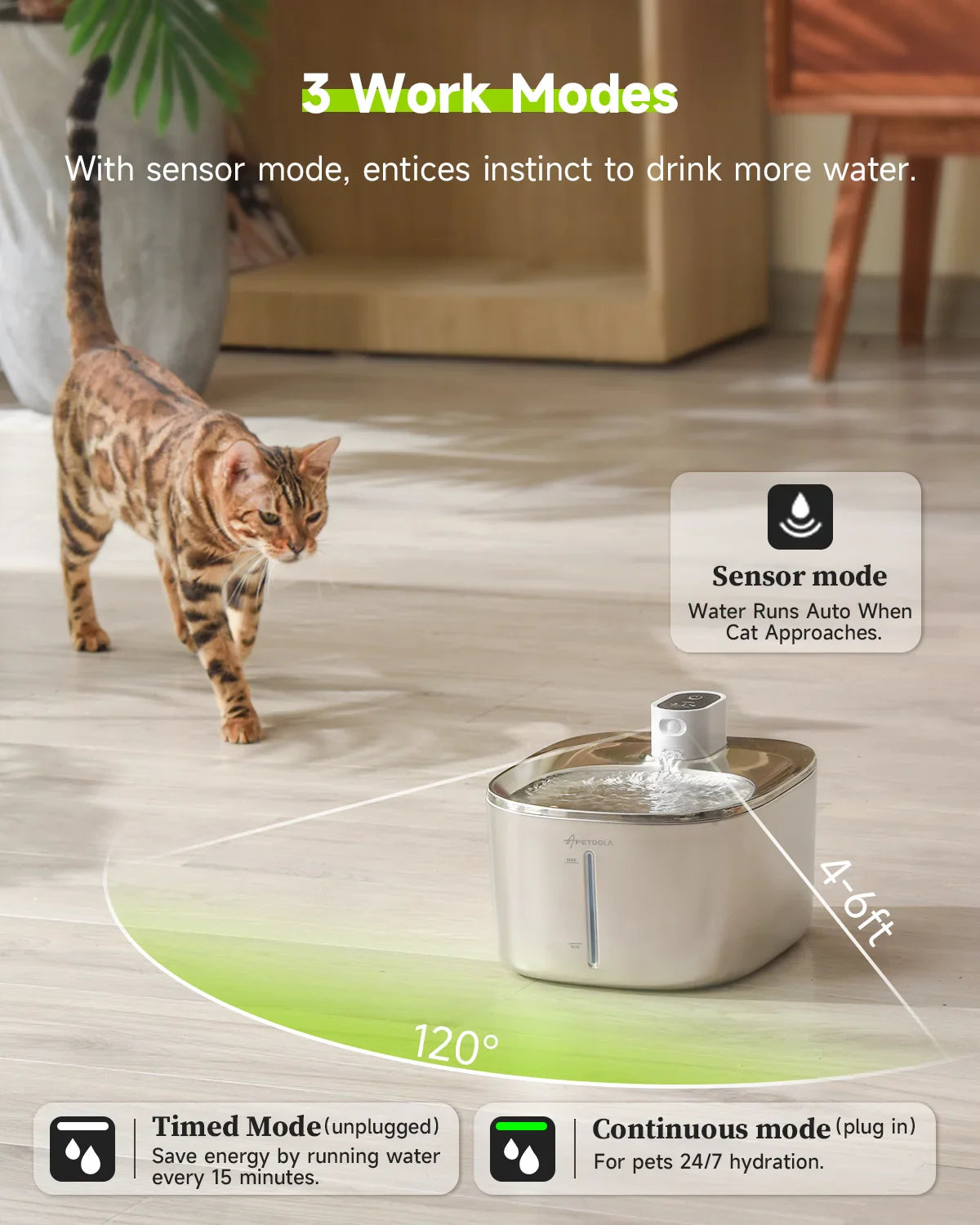Auto Sensor Drinking Fountain