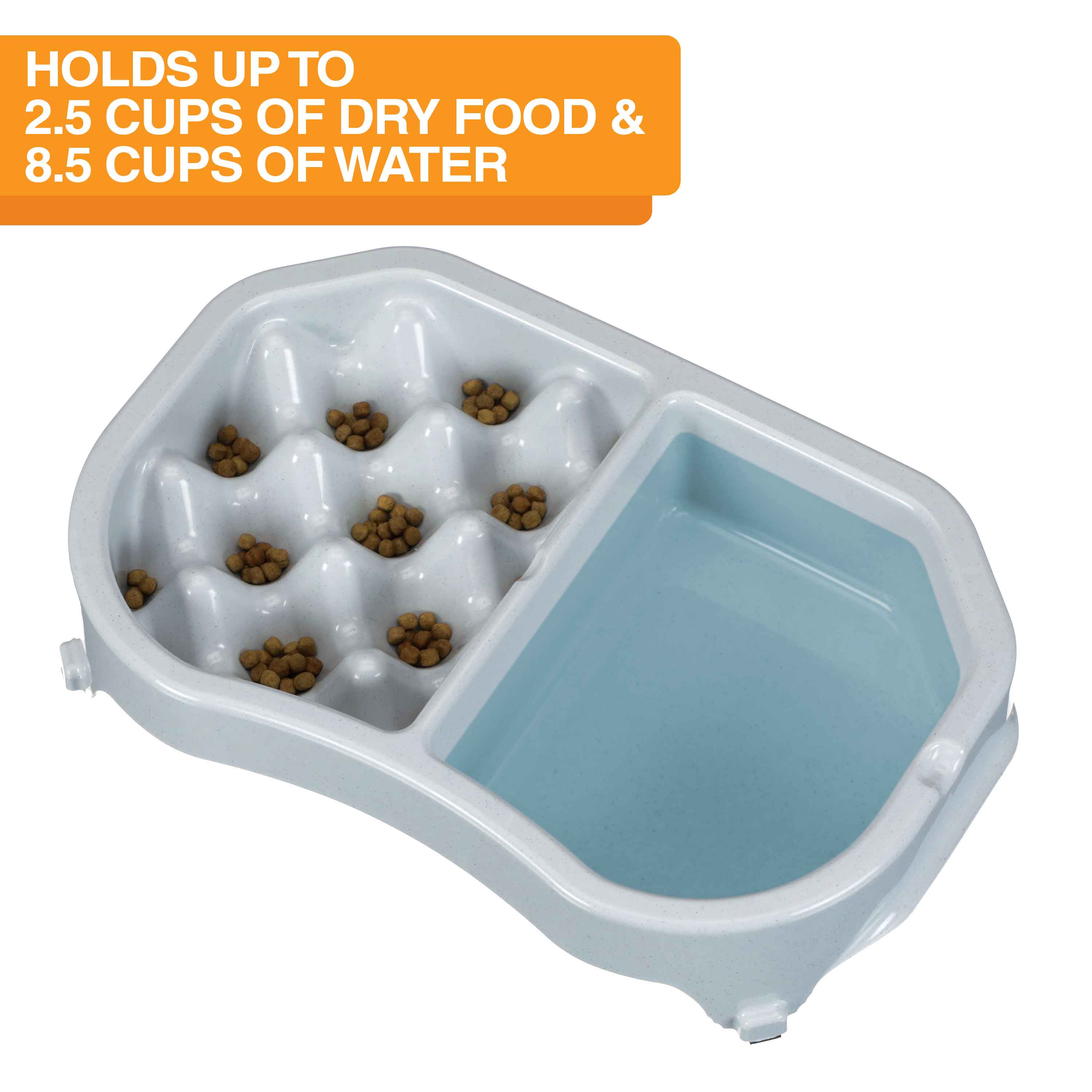 Slow Feeder Dog Bowl | Promotes Healthy Eating | Reduces Bloating