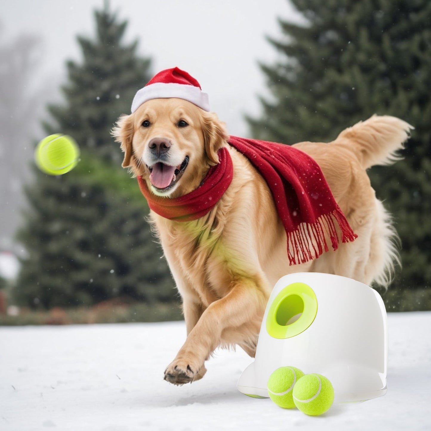 Hyper Fetch Automatic Ball Launcher | Ideal for Large Dogs | Fun Play