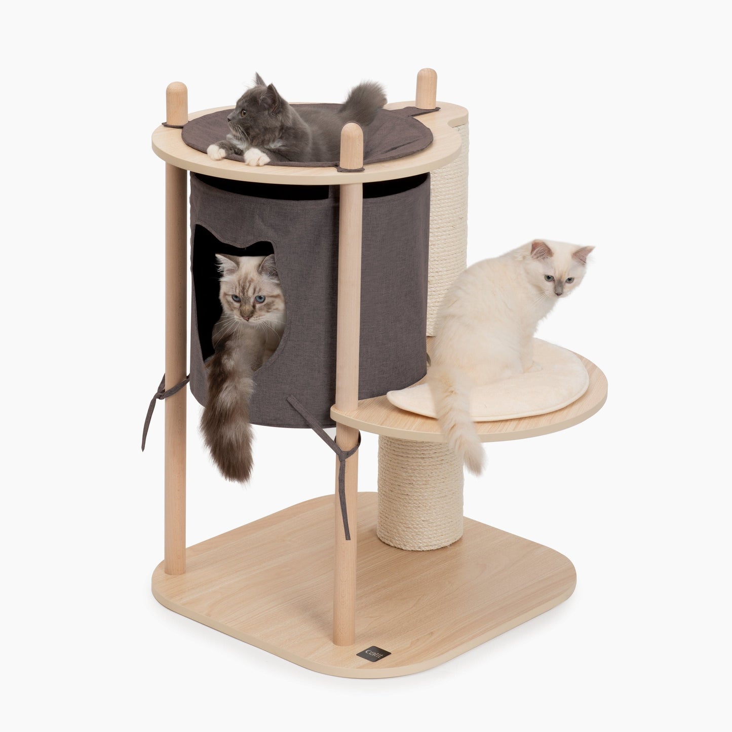 Treehouse Small | Stylish Cat Bed | Multi-Level Design