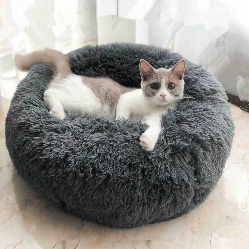Calming Cat Bed | Cozy Soft Design | Reduces Anxiety