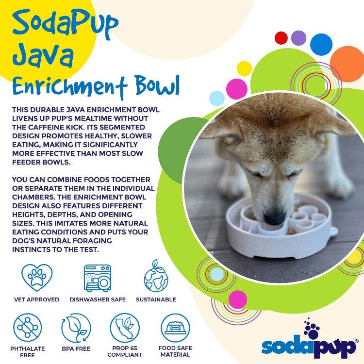 Slow Feeder Bowl | Promotes Healthy Eating | Reduces Bloating and Overeating