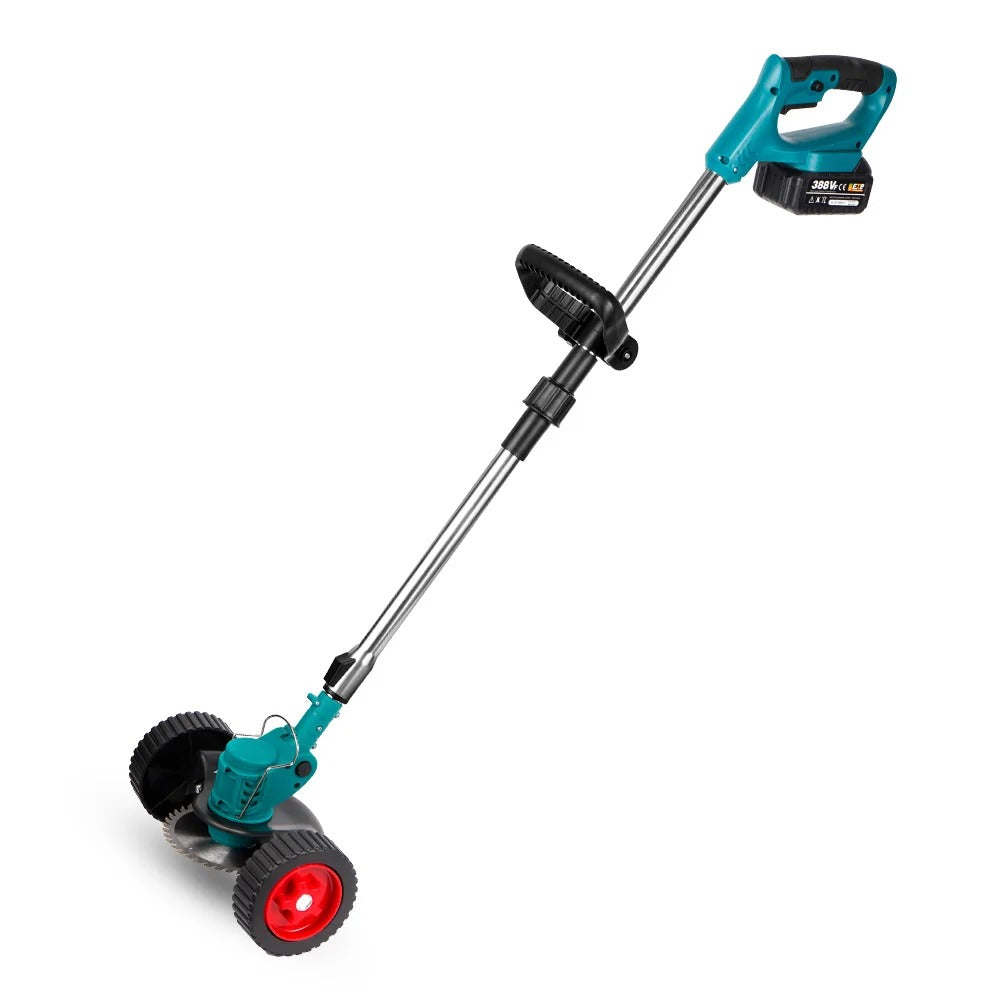 Cordless Weed Trimmer with Wheels