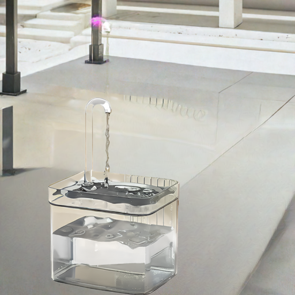 Filtered Water Fountain for Cats | Keeps Water Fresh