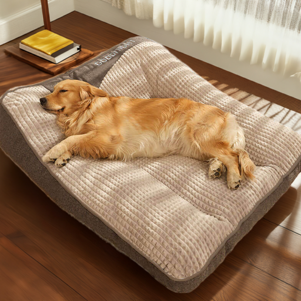 Large Thick Scratch-resistant Dog Bed | Spine Protection | Comfortable