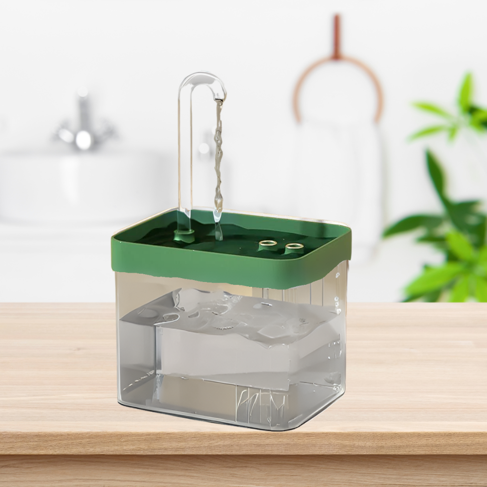 Filtered Water Fountain for Cats | Keeps Water Fresh