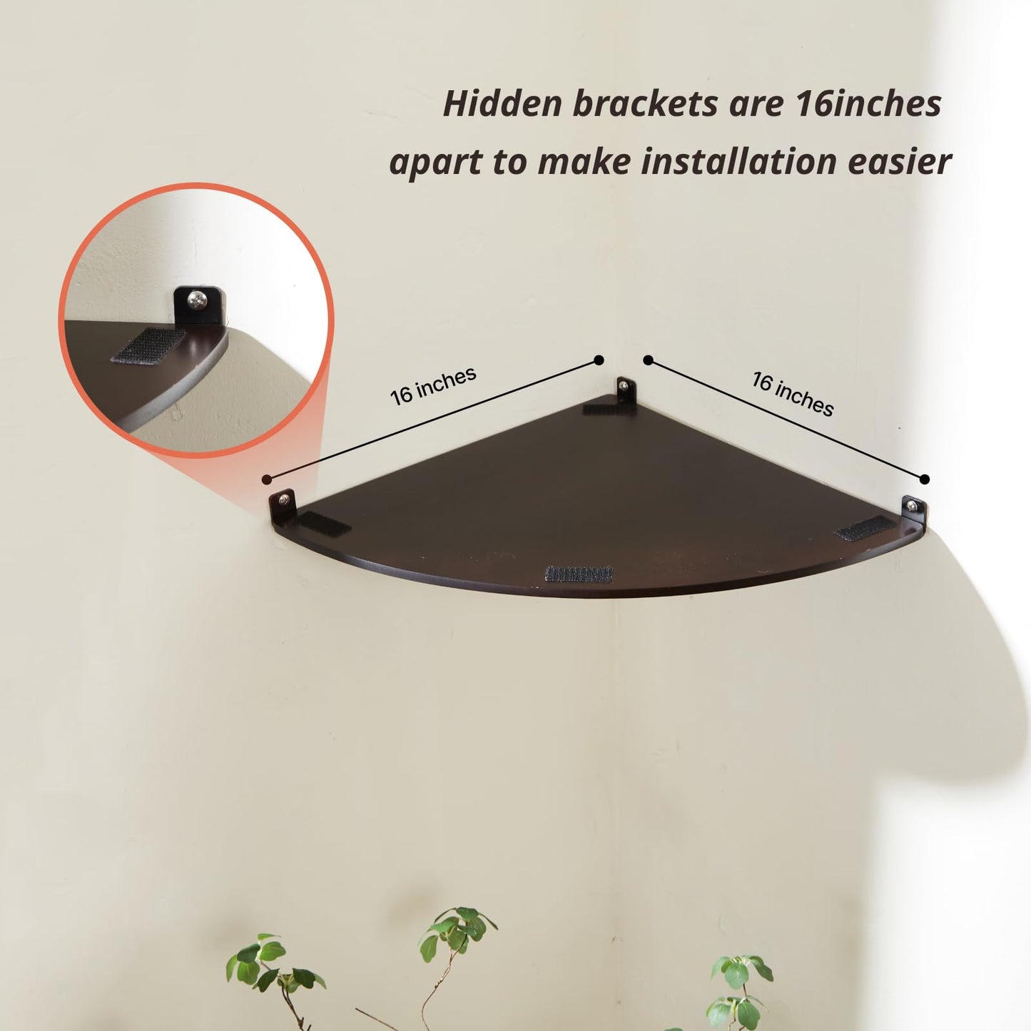Corner Cat Shelf | Comfortable Cat Pad | Space-Saving Design