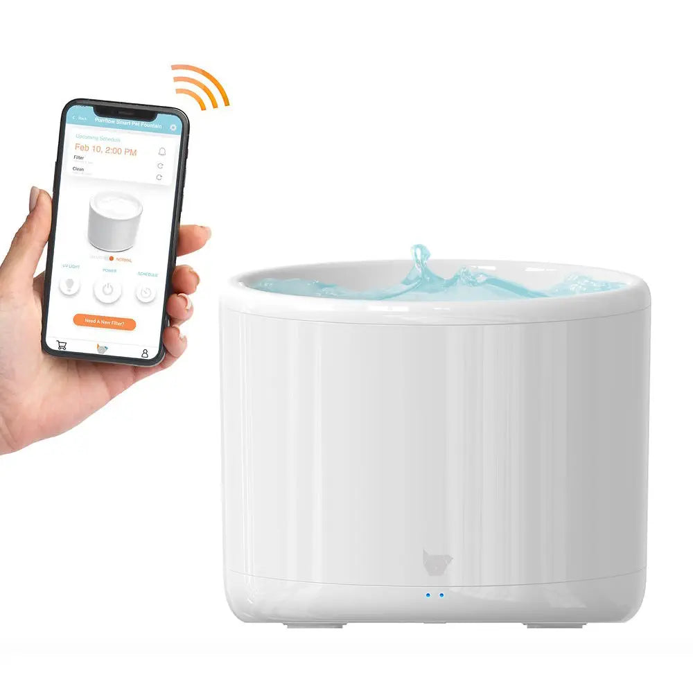 Pet Fountain | Fresh Filtered Water | Quiet Operation | Easy to Clean