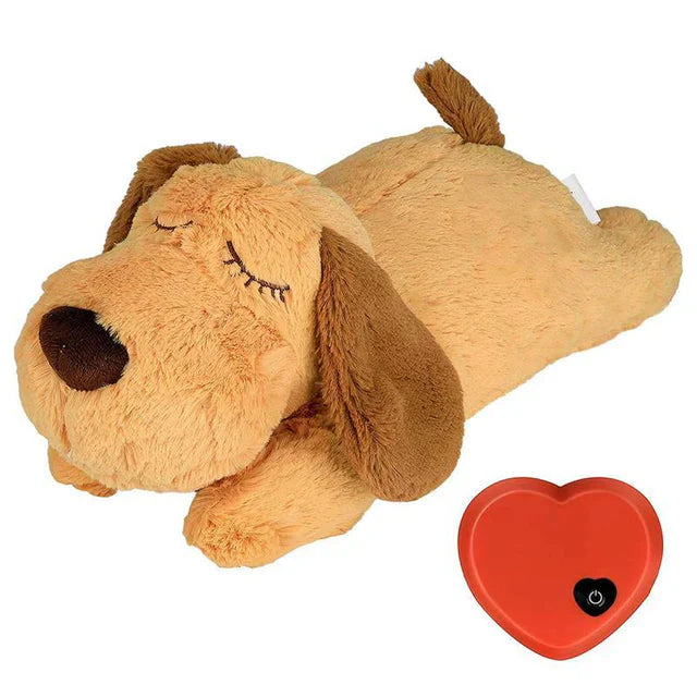 Calming Heartbeat Puppy Dog Toy | Soothes Anxiety | Soft and Cuddly