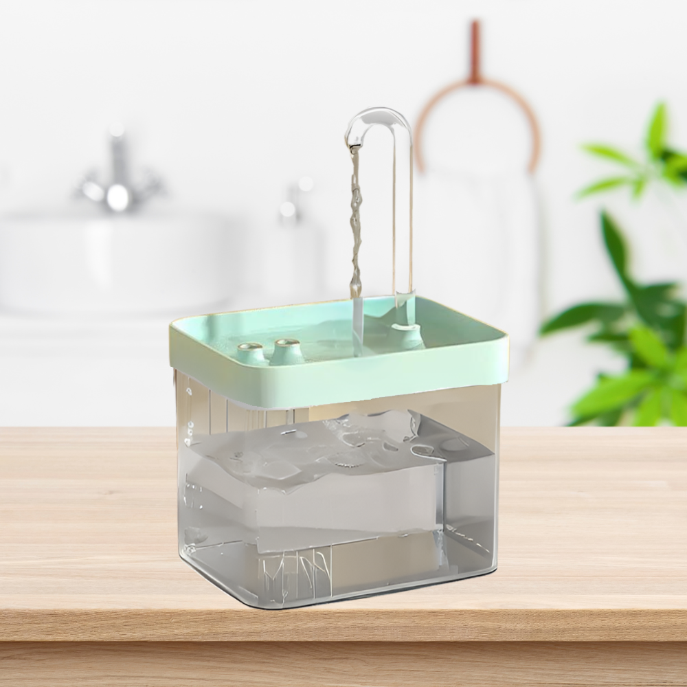 Filtered Water Fountain for Cats | Keeps Water Fresh