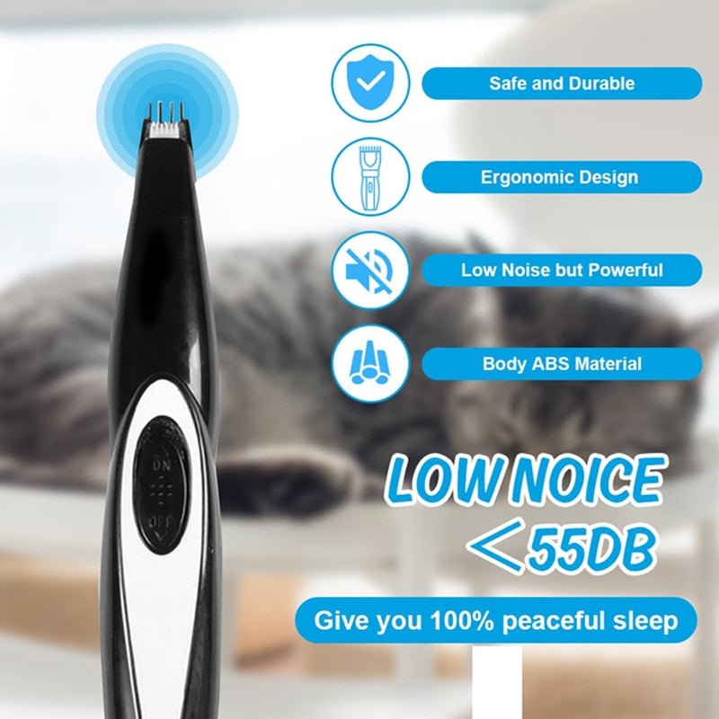 Mini Fur Electric Trimmer | Rechargeable Pet Clipper for Dogs Cats