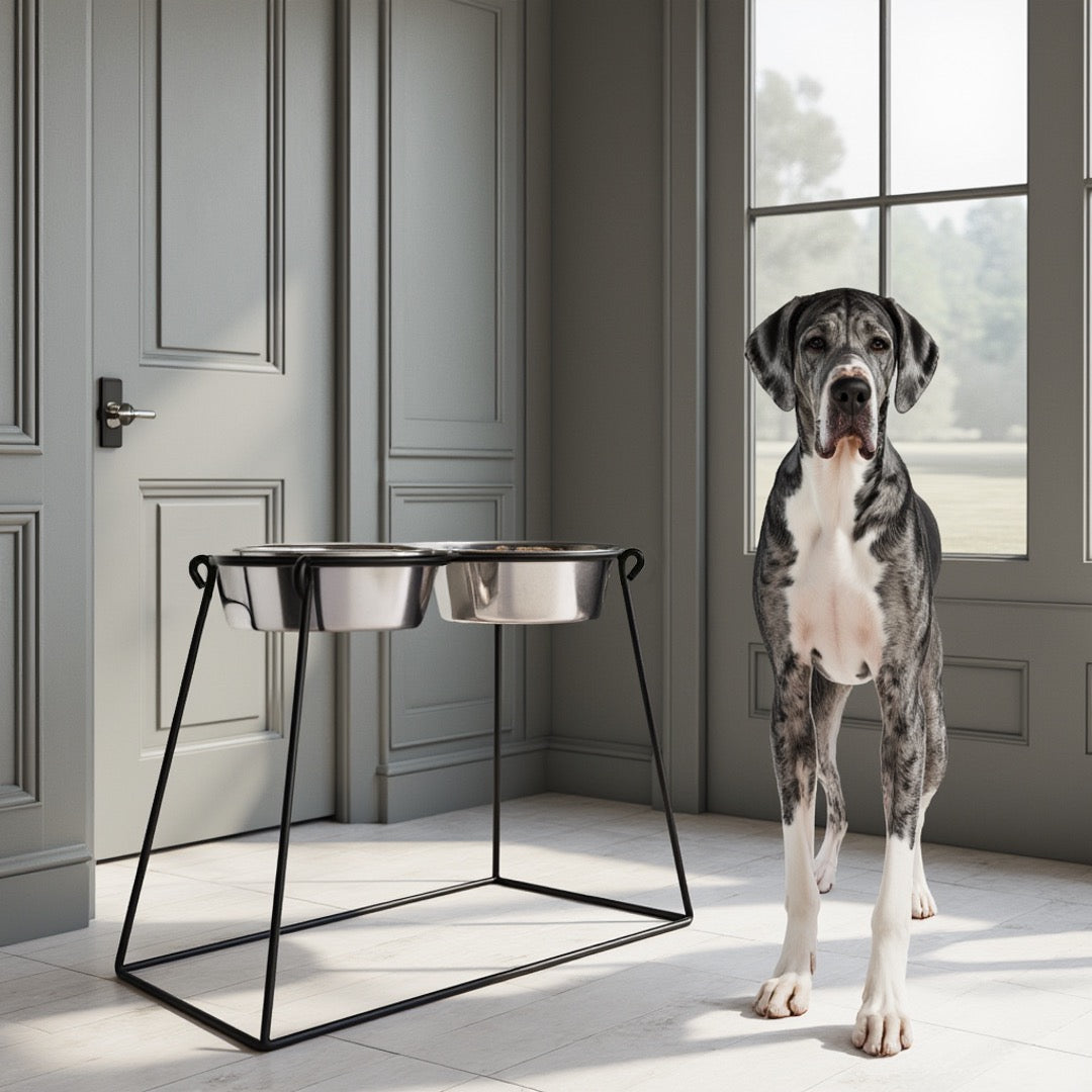 Elevated Double Dog Bowl