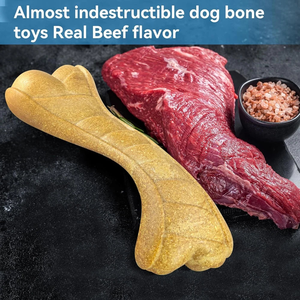 Indestructible Dog Chew Toys for Large Breeds | Durable Bones for Aggressive Chewers