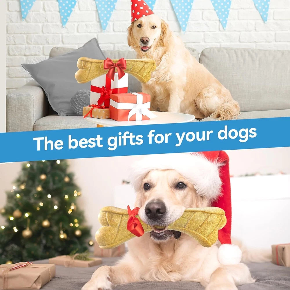 Indestructible Dog Chew Toys for Large Breeds | Durable Bones for Aggressive Chewers