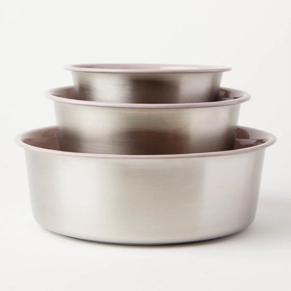 Ceramic Slow Feeder Dog Bowl | Reduces Bloating | Includes Acrylic Stand