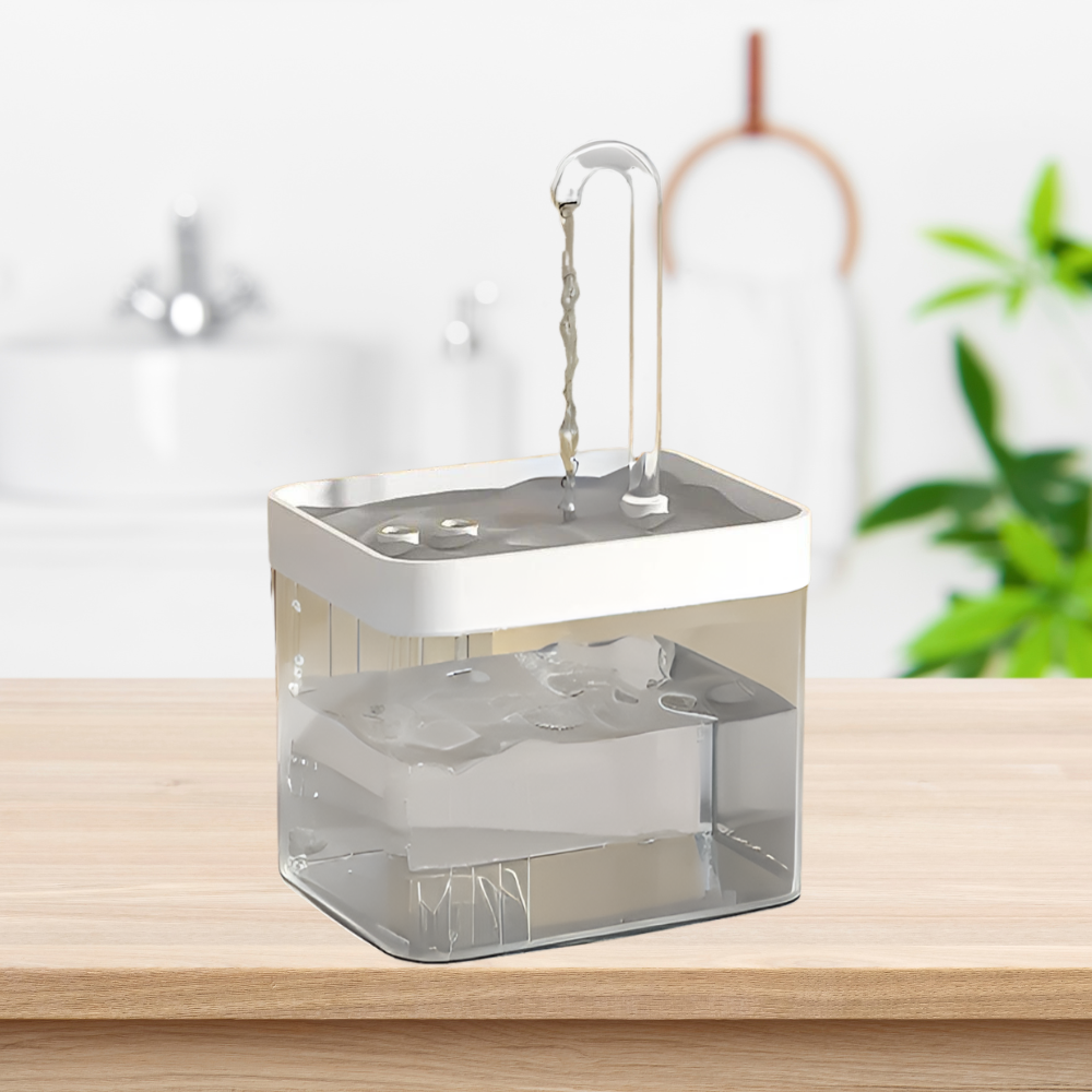 Filtered Water Fountain for Cats | Keeps Water Fresh