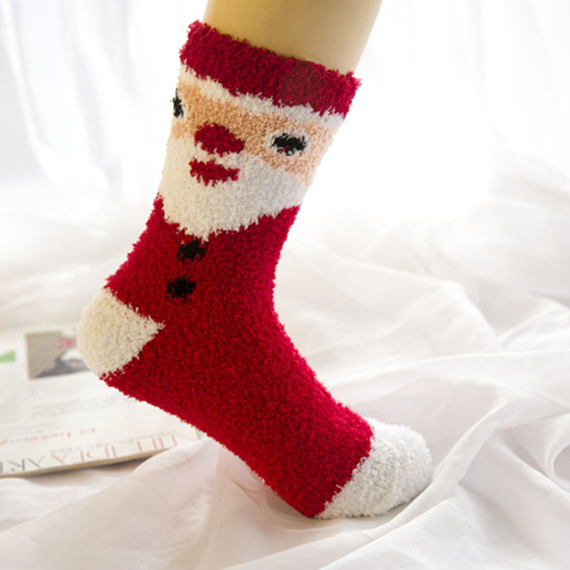 Christmas Warm Socks - 12 Pairs