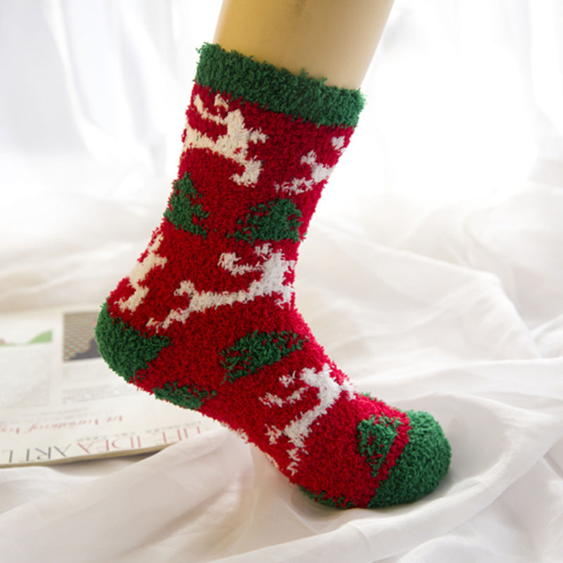 Christmas Warm Socks - 12 Pairs