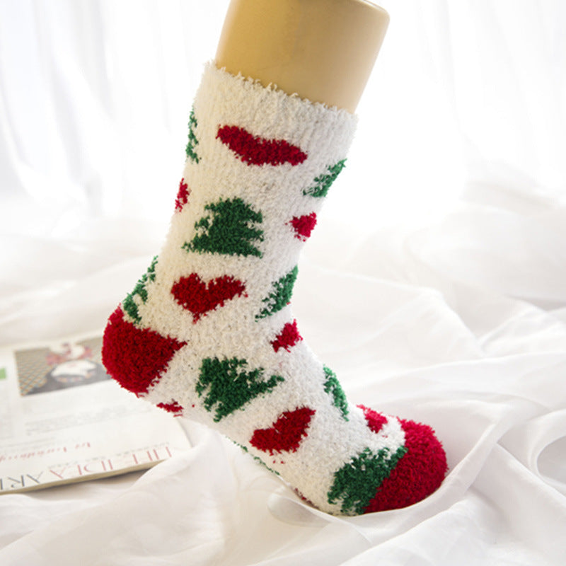 Christmas Warm Socks - 12 Pairs
