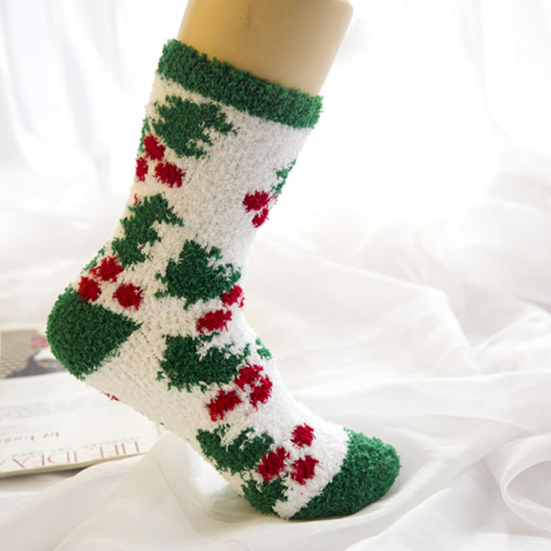 Christmas Warm Socks - 12 Pairs