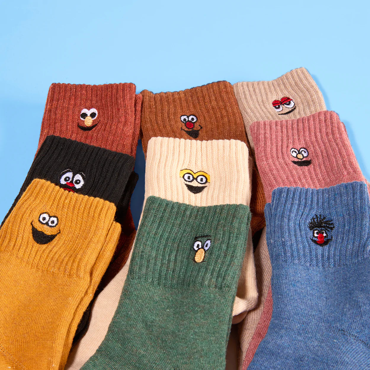 Smiling Socks - 10 Pack (One Size Fits All)