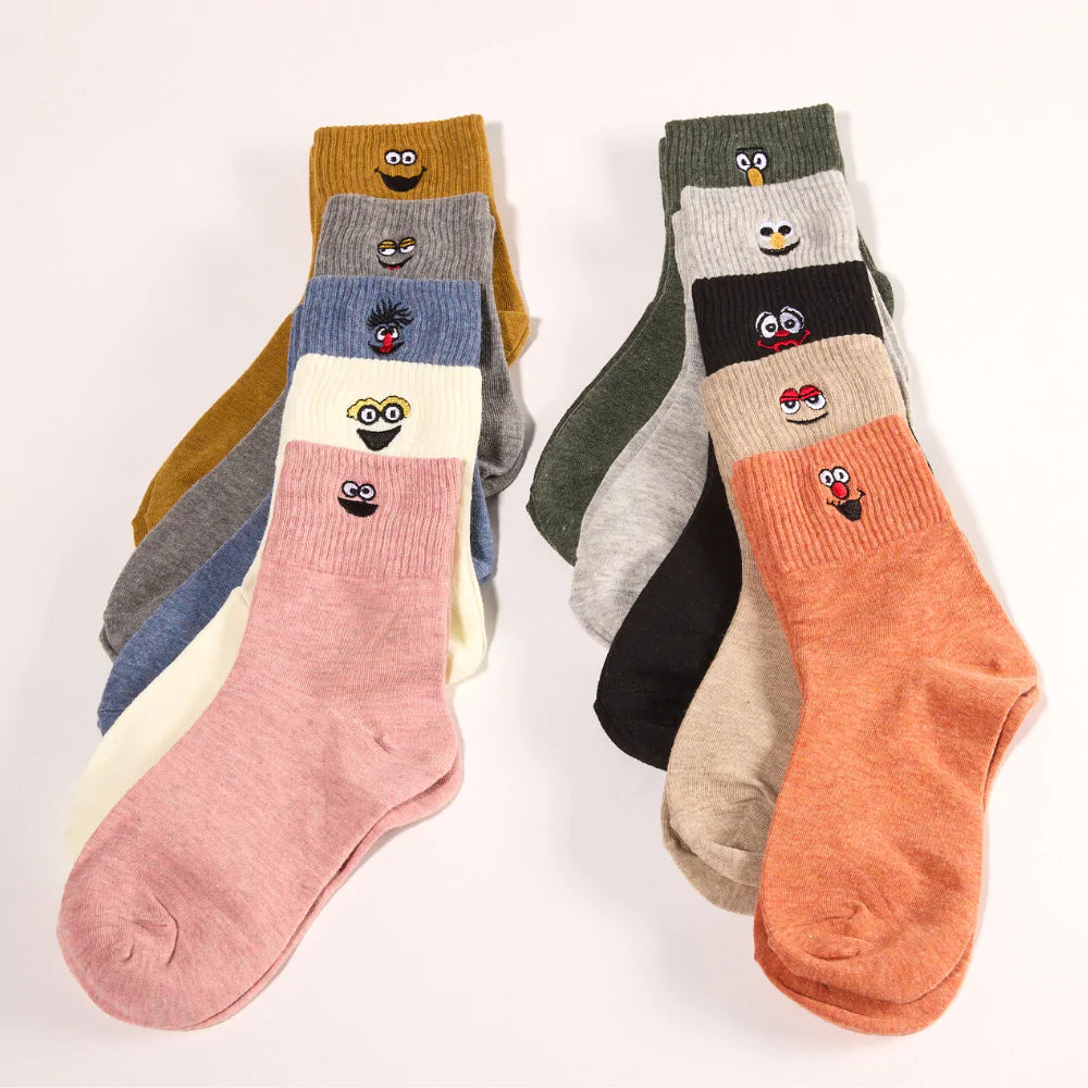 Smiling Socks - 10 Pack (One Size Fits All)
