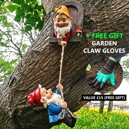 Climbing Gnomes + Free Garden Gloves