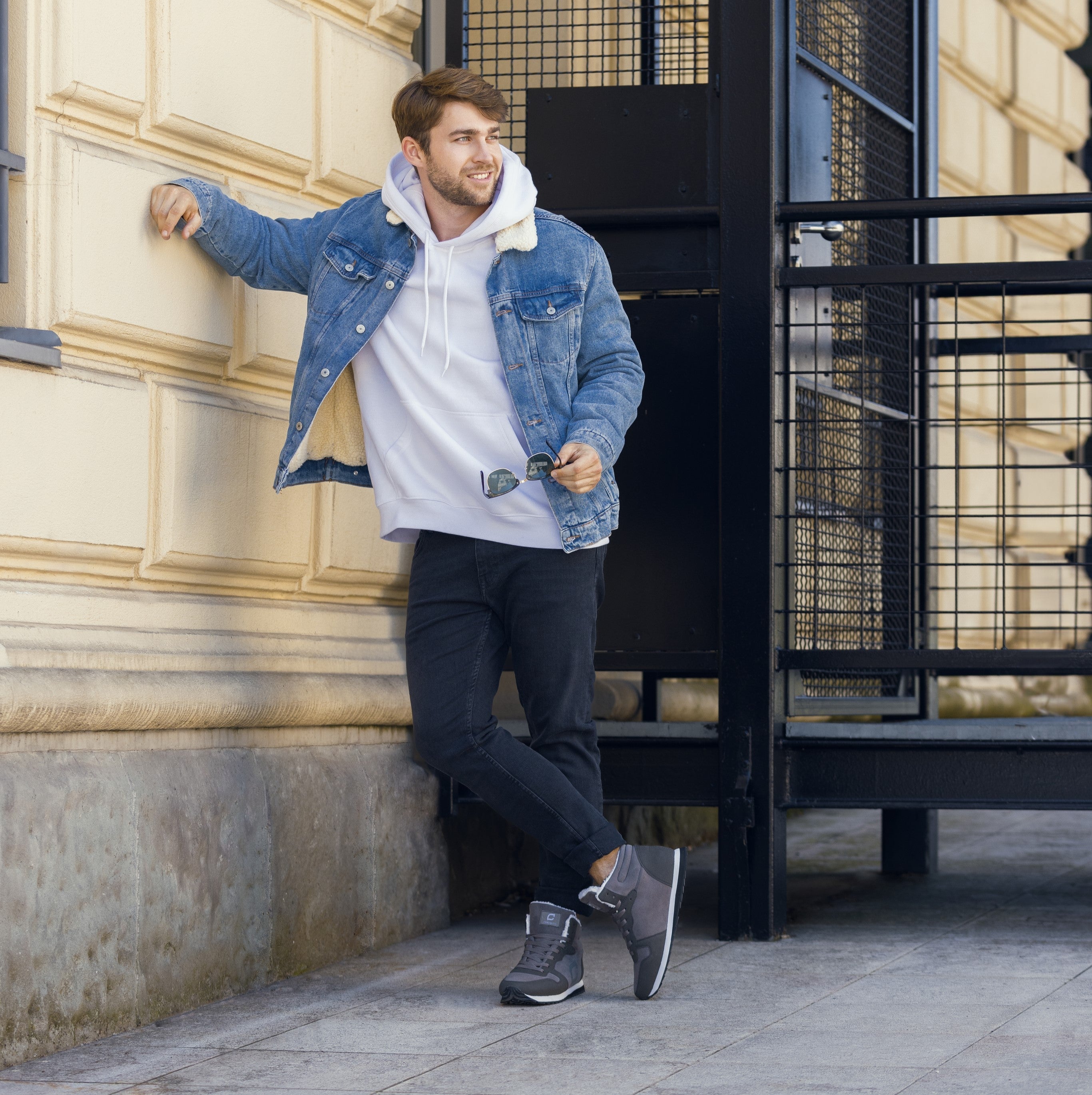 Men's Warm Shoes + Free Socks