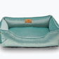 Vibrant Velvet Dog Bed | Cozy Comfort | Stylish Design | Easy to Clean