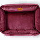 Vibrant Velvet Dog Bed | Cozy Comfort | Stylish Design | Easy to Clean
