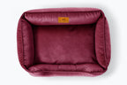 Vibrant Velvet Dog Bed | Cozy Comfort | Stylish Design | Easy to Clean