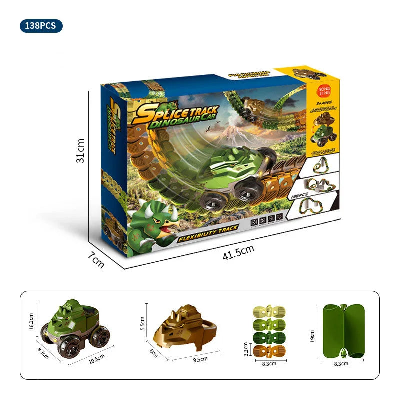 DinoTrack™ Anti-Gravity Kids Car Track Set