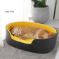 Yellow Pet Bed | Cozy Soft Material | Stylish Design for Cats