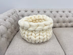 Cat Bed | Soft Merino Wool | Cozy Warmth for Your Feline Friend