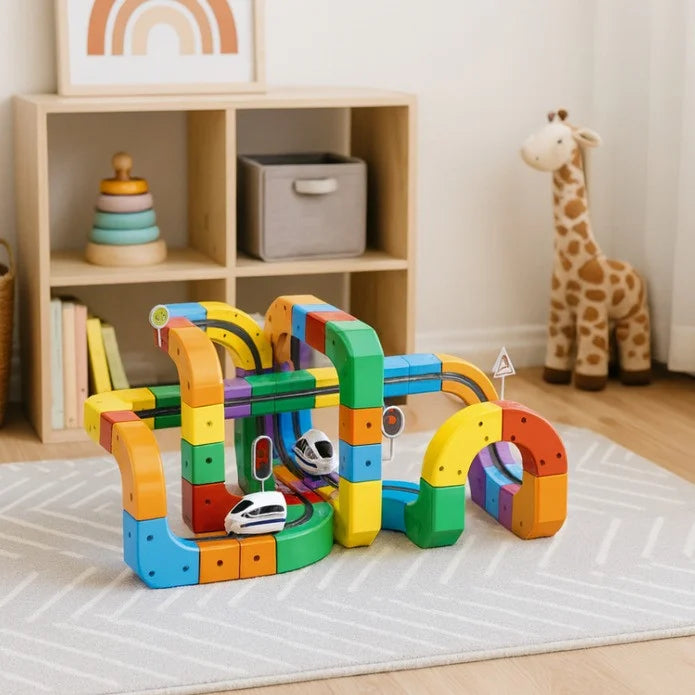 STEM Train Track Building Set
