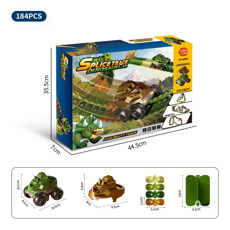 DinoTrack Anti Gravity Kids Toy Car Toddler Toys GOBLIZZ