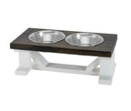 Elevated Double Dog Feeder | Farmhouse Style | Adjustable Height