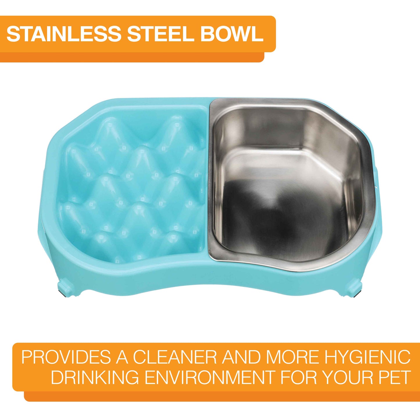Slow Feeder Dog Bowl | Promotes Healthy Eating | Reduces Bloating