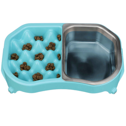 Slow Feeder Dog Bowl | Promotes Healthy Eating | Reduces Bloating