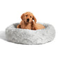 Lux Donut Dog Bed | Cozy Design | Supports Joint Health | Machine Washable
