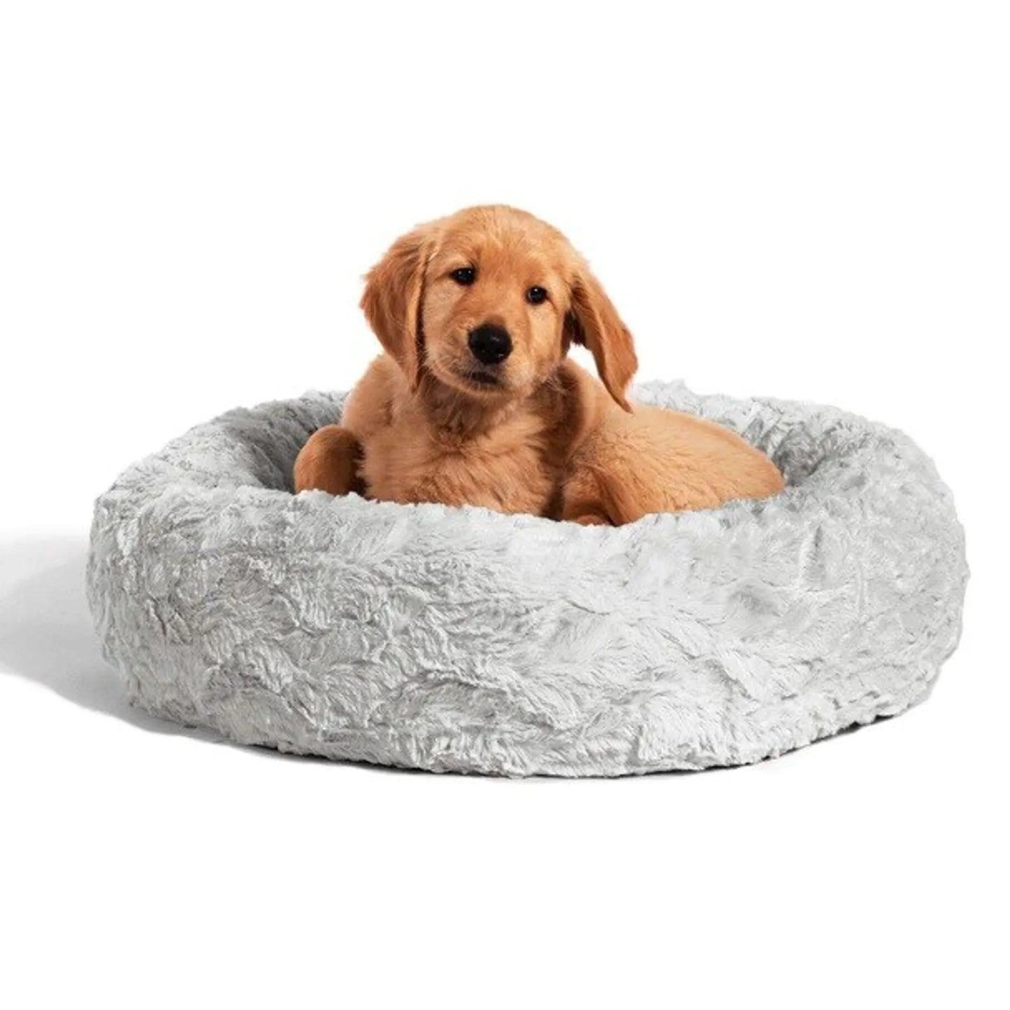 Lux Donut Dog Bed | Cozy Design | Supports Joint Health | Machine Washable
