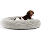 Lux Donut Dog Bed | Cozy Design | Supports Joint Health | Machine Washable