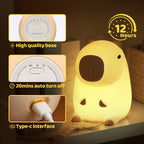 Capybara Squishy Night Light