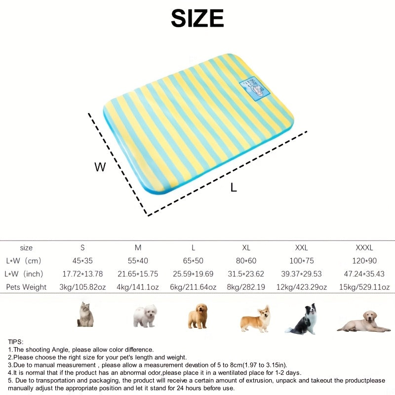Cooling Dog Mat | Washable Portable Summer