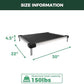 Cooling Elevated Dog Bed | Chew-Proof Design | Comfortable Support